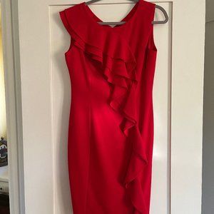 Calvin Klein Red Dress